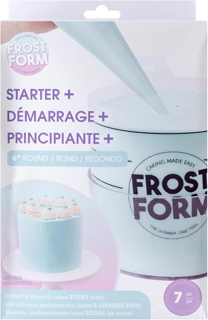 Frost Form Starter Kit – 6" 7-Piece Cake Decorating Set - Image 3