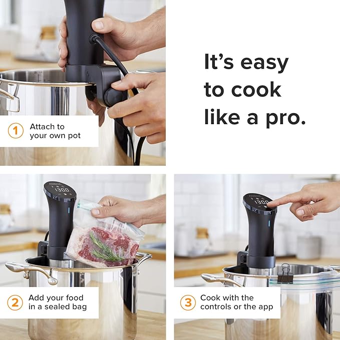 Anova Culinary Sous Vide Precision Cooker 2.0 – 1000W WiFi - Image 3