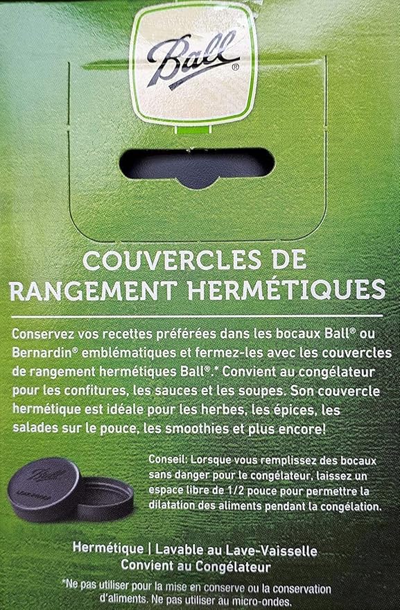 Ball Regular Mouth Leak-Proof Plastic Lids – 18-Pack - Image 7