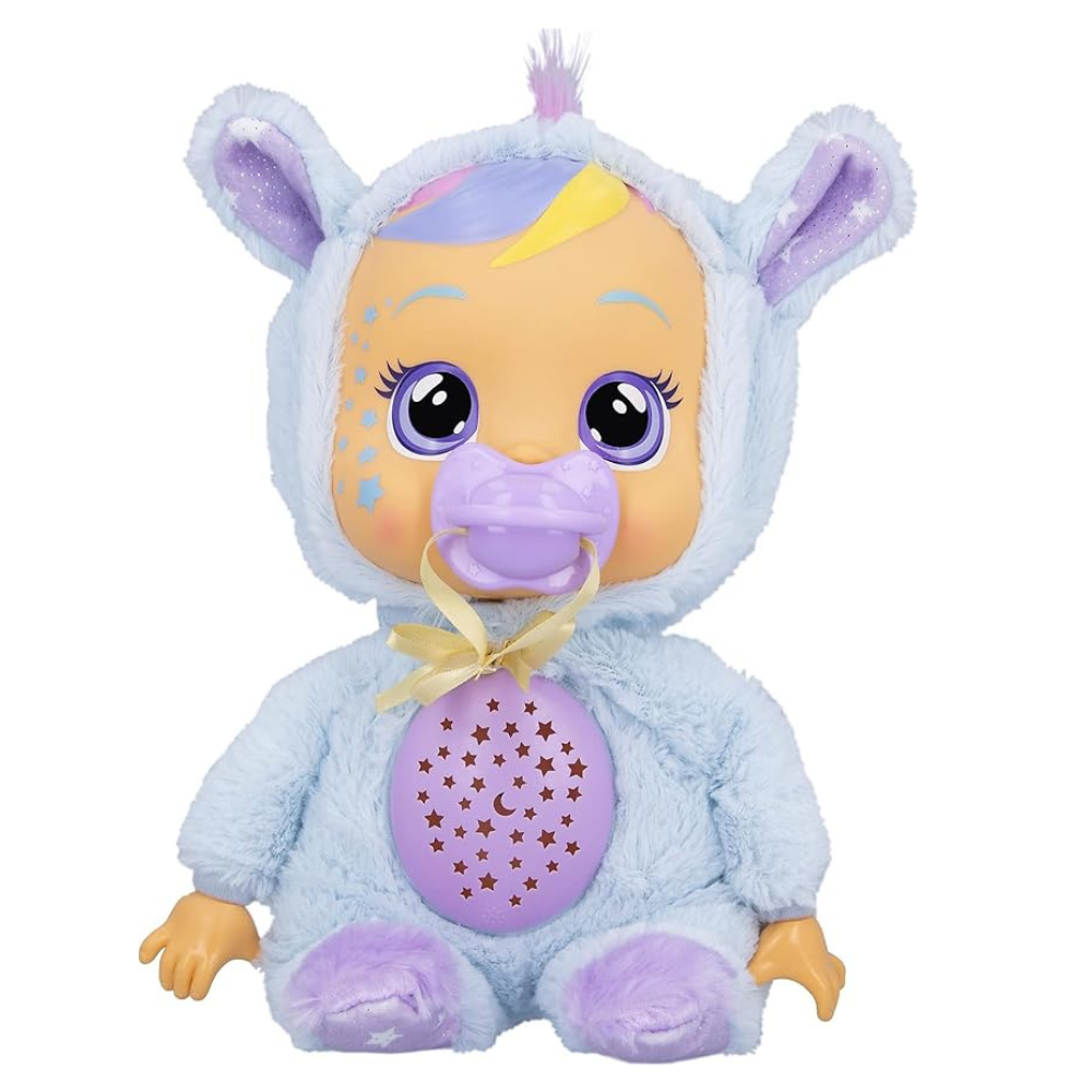 Cry Babies Goodnight Jenna β 12" Baby Doll with Lullabies & Starry Night Projection