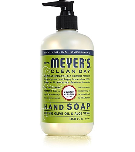 MRS. MEYER'S CLEAN DAY hand soap Scent Variety Pack of 6, Rosemary + Basil + Geranium + Honeysuckle + Lavender + Lemon Verbena - Image 2